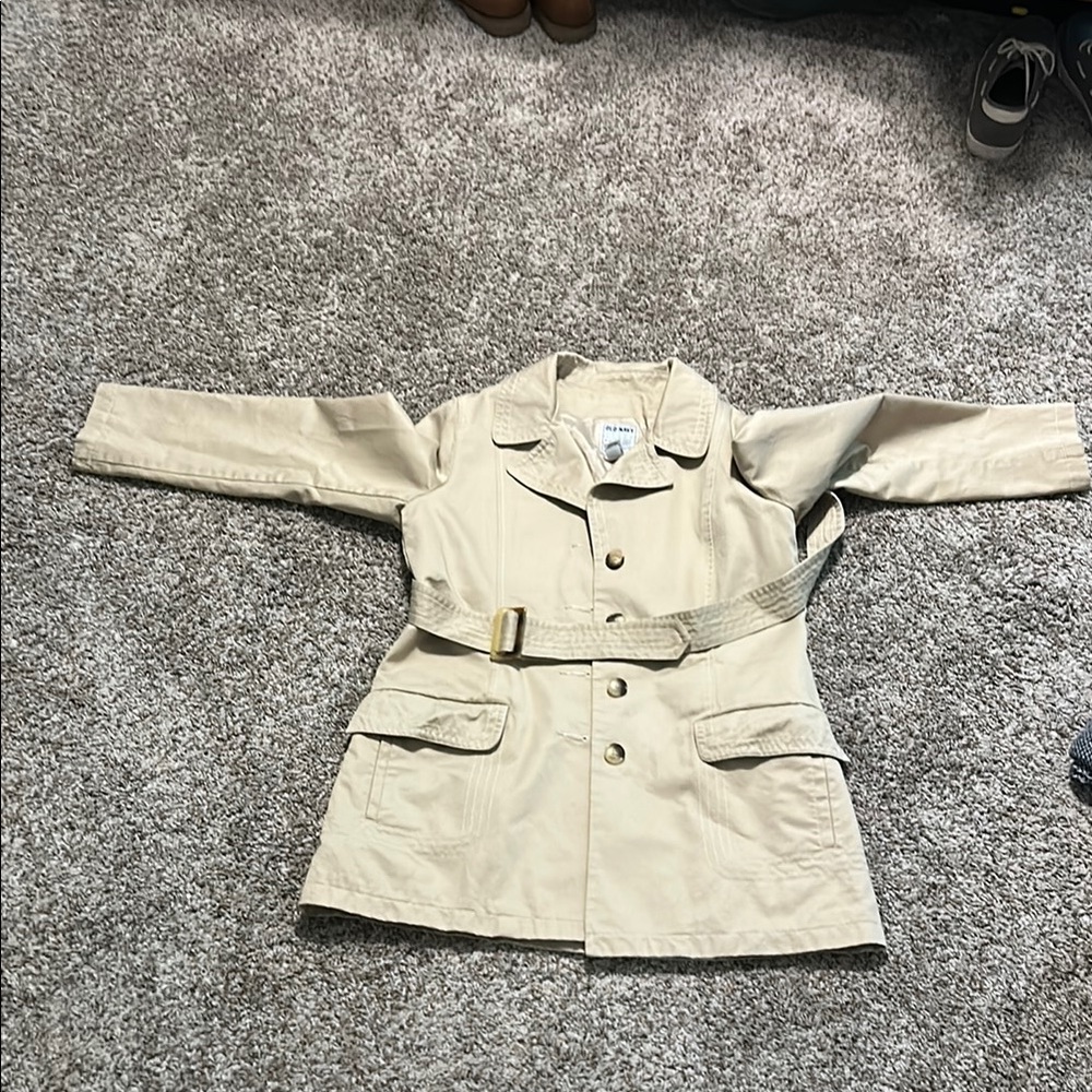 Old Navy Light Tan Trench Coat